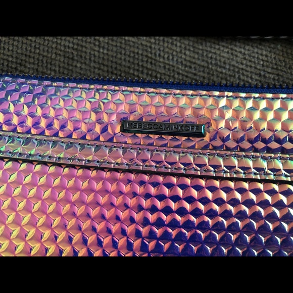 Rare NWOT Rebecca Minkoff Mac Hologram Iridescent - Picture 10 of 17
